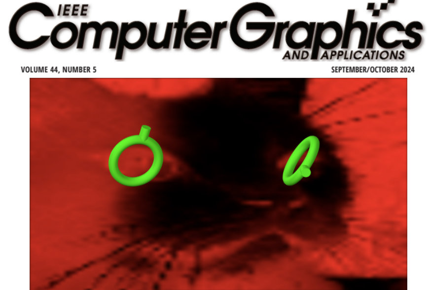 cover: IEEE Computer Graphics magazine, September/October 2024 issue