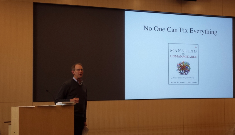 Co-author Ron Lichty presenting to ACM in Palo Alto, June 2015.